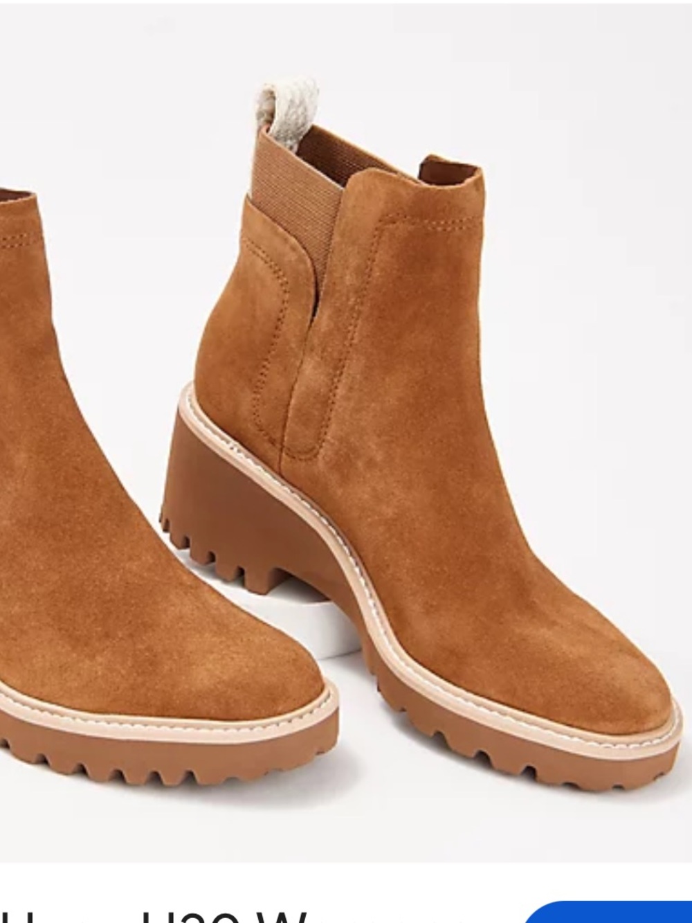 Dolce Vita Women’s Huey H20 Brown Suede Boots